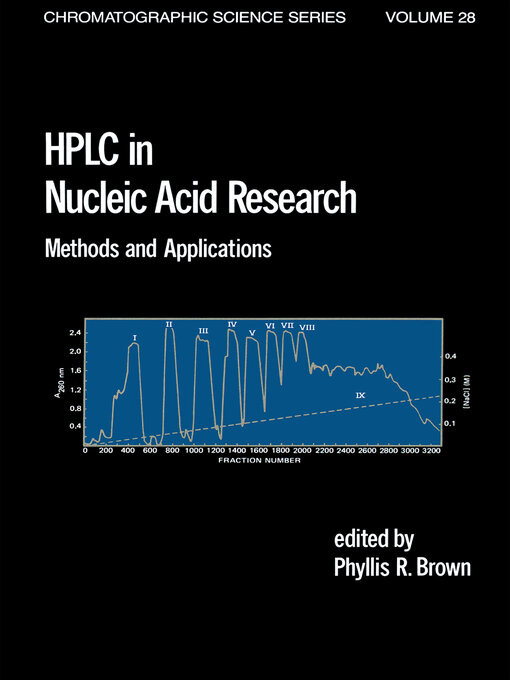 Title details for HPLC in Nucleic Acid Research by Phyllis R. Brown - Wait list